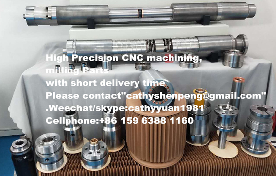Precision GARDENER Submersible Motor Parts Nickel Plated Carbon Steel Components