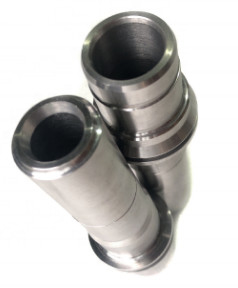 Nickel Plated Submersible Motor Parts CNC Machined Carbon Steel SS Components