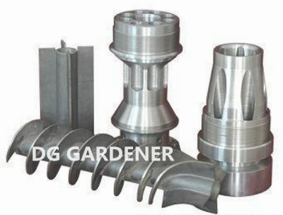 Rotary and vortex Gas Seperator Parts for electric submersible pumping system